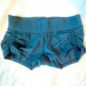 Lululemon Teal Shorts Size 8, Like New!
